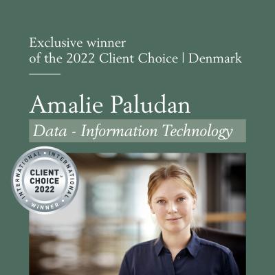 Lexology Client Choice 2022 Amalie Paludan