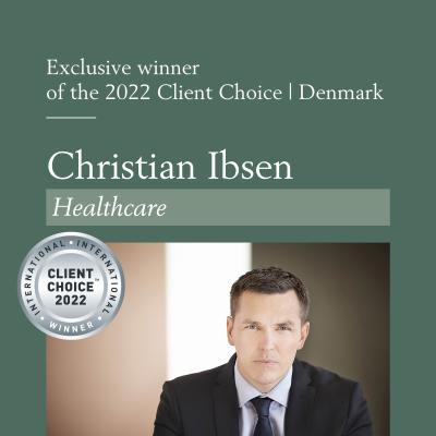 Lexology Client Choice 2022 Christian Ibsen