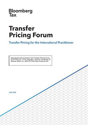 Transfer Pricing Forum_July 2018